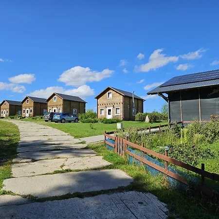 Lodge Kaszubskie Wzgorze - Caloroczne Drewniane *