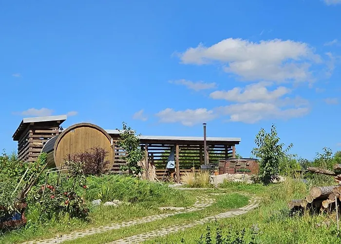 Kaszubskie Wzgorze - Caloroczne Drewniane *